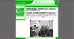 Desktop Screenshot of groomnstyle.ca